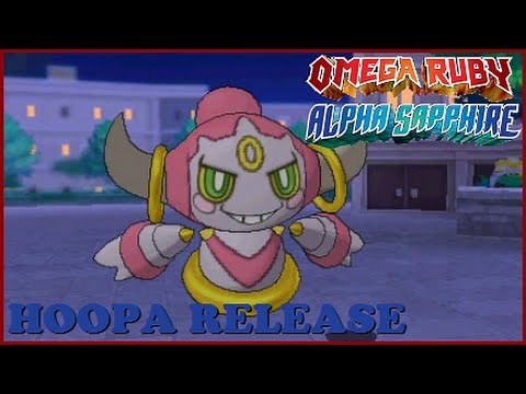 How to Get HOOPA LEGIT In Pokemon Omega Ruby and Alpha Sapphire - HOOPA RELEASE EVENT!