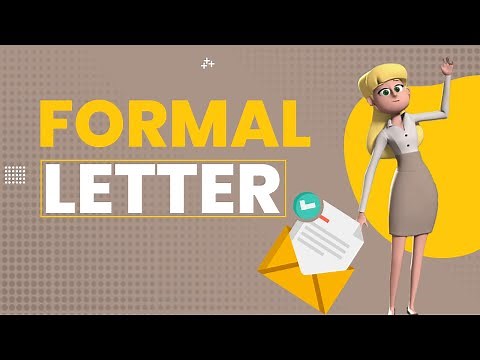 How to write a Formal letter or Business letter