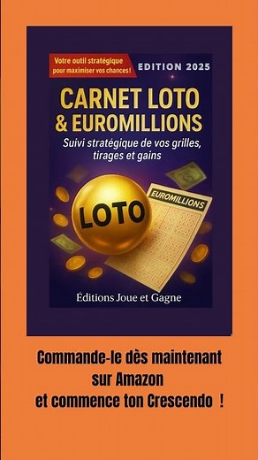 Crescendo, le nouveau jeu FDJ : ma méthode pour suivre mes combinaisons et tirages