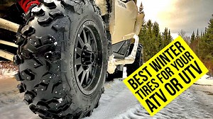 BEST ATV / UTV tires for winter trail riding