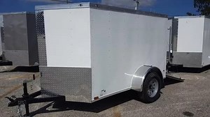 5x10 Enclosed Cargo Trailer On Sale ⭐ Factory Direct Pricing