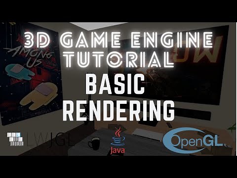 3D Game Engine - Basic Rendering #5 LWJGL / OpenGL Tutorial