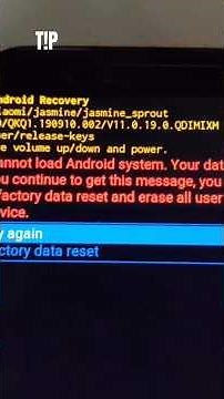 Cannot Load Android System - Fixed | Watch Full Video on Tech Icon Plus