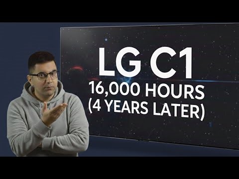 LG C1 After 4 years and 16,000 hours | Burn-in, Issues and Long Term Review