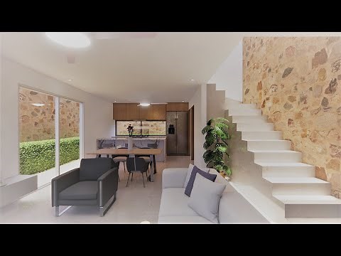 CASA PEQUEÑA 6x10 - 2 PISOS CON 3 DORMITORIOS