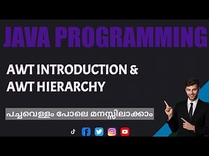 Java Awt|Java Programming|Malayalam Tutorial