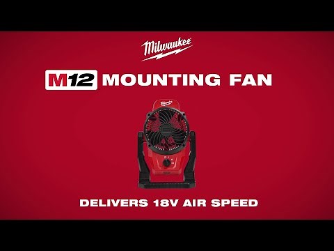 Milwaukee® M12™ Mounting Fan