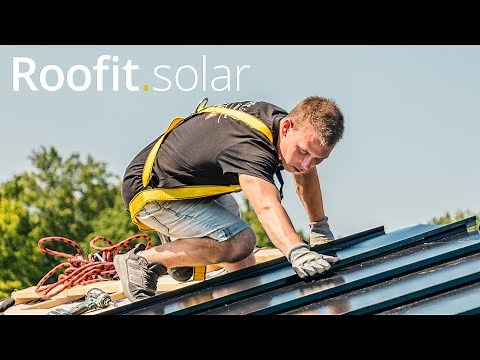 Roofit.Solar – Solar Roof Installation with Click Solar Panels from Start to Finish