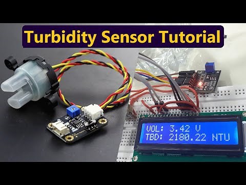 DIY Turbidity Meter using Arduino & Analog Turbidity Sensor