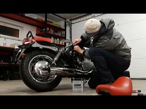 DIY Suzuki Savage 650 battery removal
