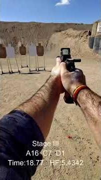 USPSA All Classifier at PRGC. Stage III. 09/06/2025.