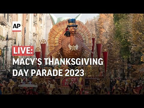 Macy's Thanksgiving Day Parade: Watch live as balloons and floats line the streets of New York City