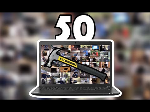 50 WAYS TO BREAK A LAPTOP