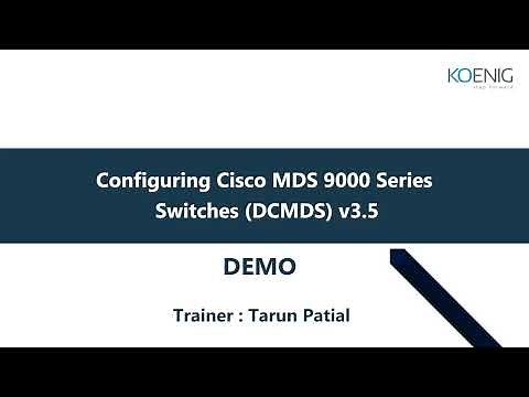 Learn Configuring Cisco MDS 9000 Series Switches (DCMDS) v3.5 online | Koenig Solutions