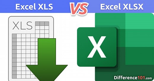 XLS vs. XLSX: Key Differences, Pros & Cons | Difference