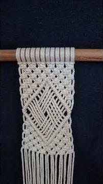 #macrame #wallhanging #macrametutorial #tutorial #handmade #weaving #diy #diymacrametutorial