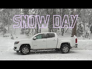 Test the Chevy Colorado driving in the snow