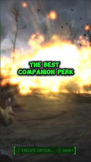 Fallout 4's Best Companion Perk is...