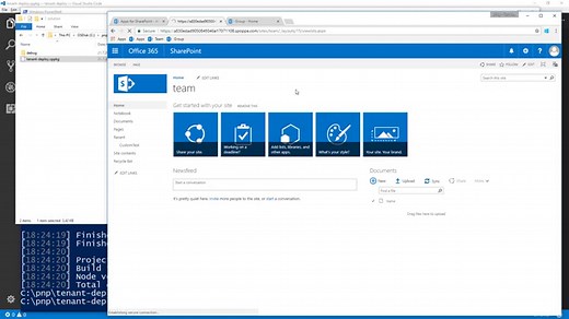 Tenant-scoped solution deployment for SharePoint Framework solutions