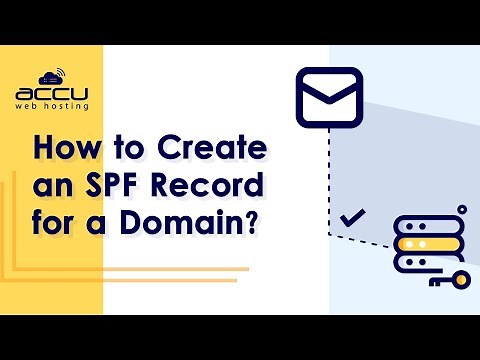 How to create an SPF record for a domain?