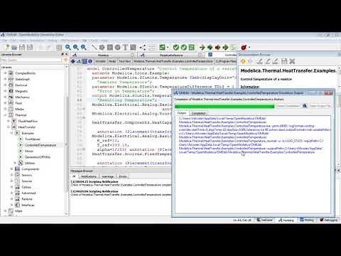 Modelica Tutorials for Beginners: 7.0 - OpenModelica Basic Operation