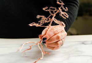 How To Make A Wire Bonsai Tree - [Step By Step Tutorial   Video]