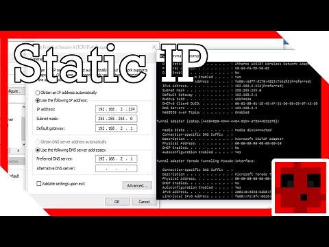 How to Setup a Static IP | Windows 10 | Tutorial