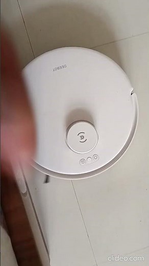ECOVACS DEEBOT N20 PRO Robotic Vacuum Cleaner in action