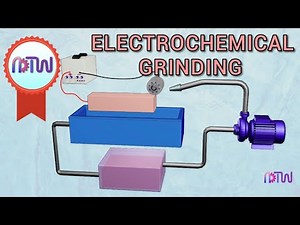 Electrochemical Grinding Process | How electrochemical grinding works