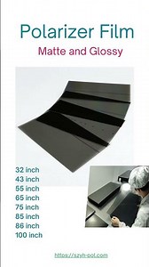 Enhance Your TV Viewing Experience with Polarizer Film - Available in Various Sizes!