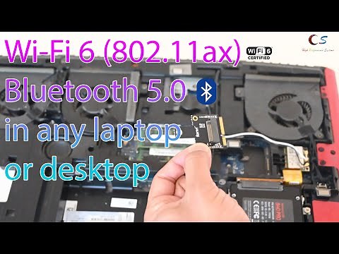 Installing Wi-Fi 6 (802.11ax) on any laptop or desktop