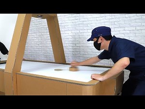 How to Make Air Hockey-Cardboard DIY