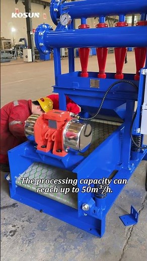 Master the Fine Particles. KOSUN DL Series Desilter.