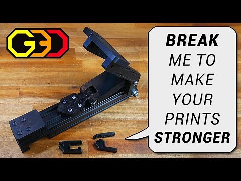 Tuning the strength of your 3D prints properly - Golem3D Power Test