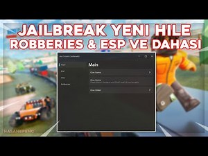 Jailbreak Sınırsız Para ve Rank Hilesi | 2025 Yeni Jailbreak Script Gui Autorob (OP)