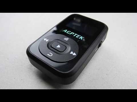 AGPtek Bluetooth MP3 Player - 8GB -