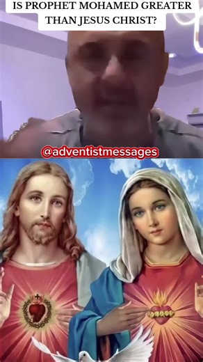 Is prophet Mohamed greater than Jesus Christ? #prophetmohammad #jesuschrist #fyp #viral #fyf