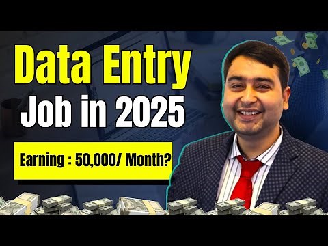 Data Entry Jobs in 2025 | Genuine Websites, Courses, Salary & Work From Home Tips