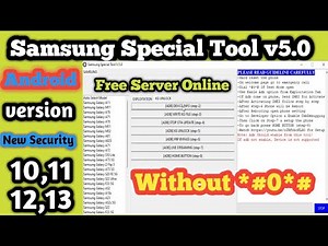 All Galaxy frp Tool 2023 || Samsung Special Tool v5.0 Supported Android Version 10,11,12 or 13💖