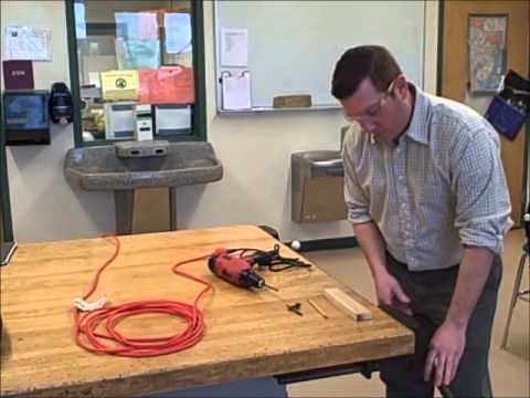 Portable Drill Safety Instruction