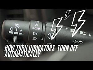 Turn indicator mechanism - how it turns off automatically