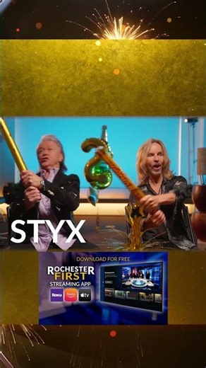 Styx performs on #Coast2CoastNYE Countdown