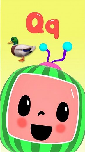 Q is for QUACK 🦆! Learn ABC! #cocomelon #shorts