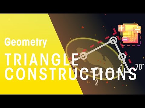 Triangle Constructions | Geometry | Maths | FuseSchool