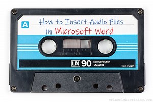 How to Insert Audio Files in Microsoft Word