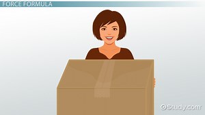 Force | Definition, Types & Formula - Video | Study.com