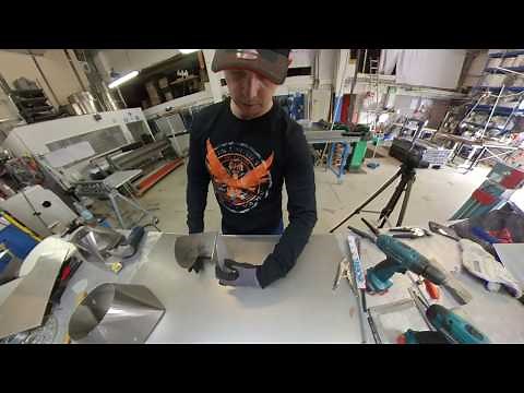 SHEET METAL SQUARE TO ROUND OLDSCHOOL