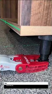 Genius Tool for Perfect Cabinet Leveling – Häfele AXILO System in Action!