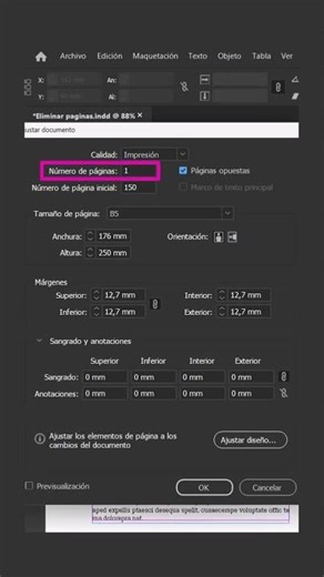 How to delete pages in InDesign #indesigntutorial