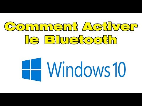 Comment activer le Bluetooth sur un PC Windows 10